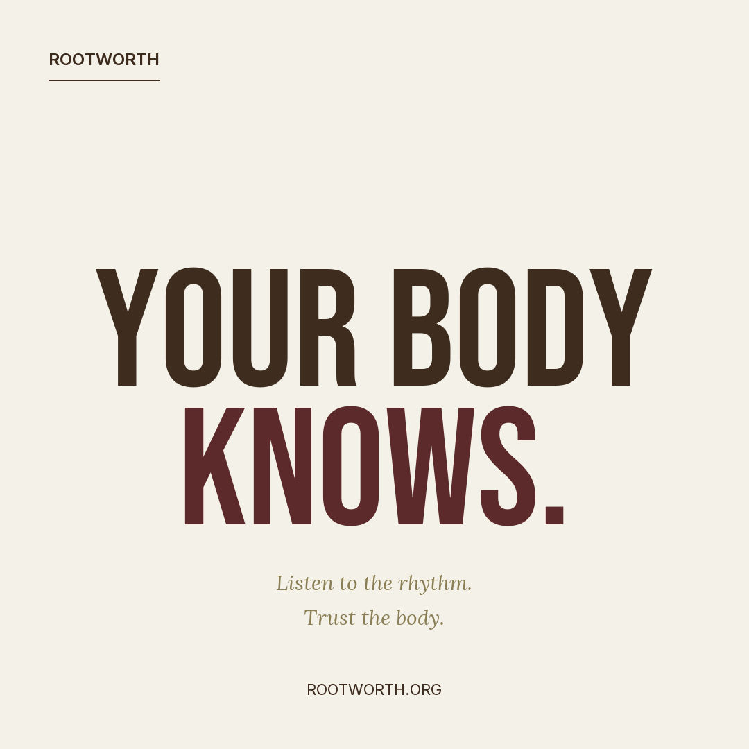 Your Body Knows — Campaign 09