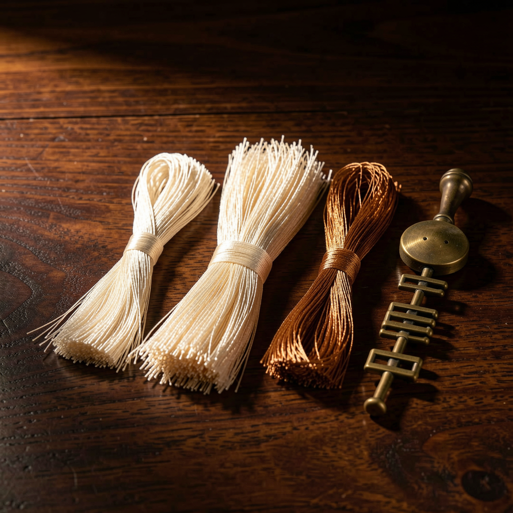Silk threads — the pulse positions
