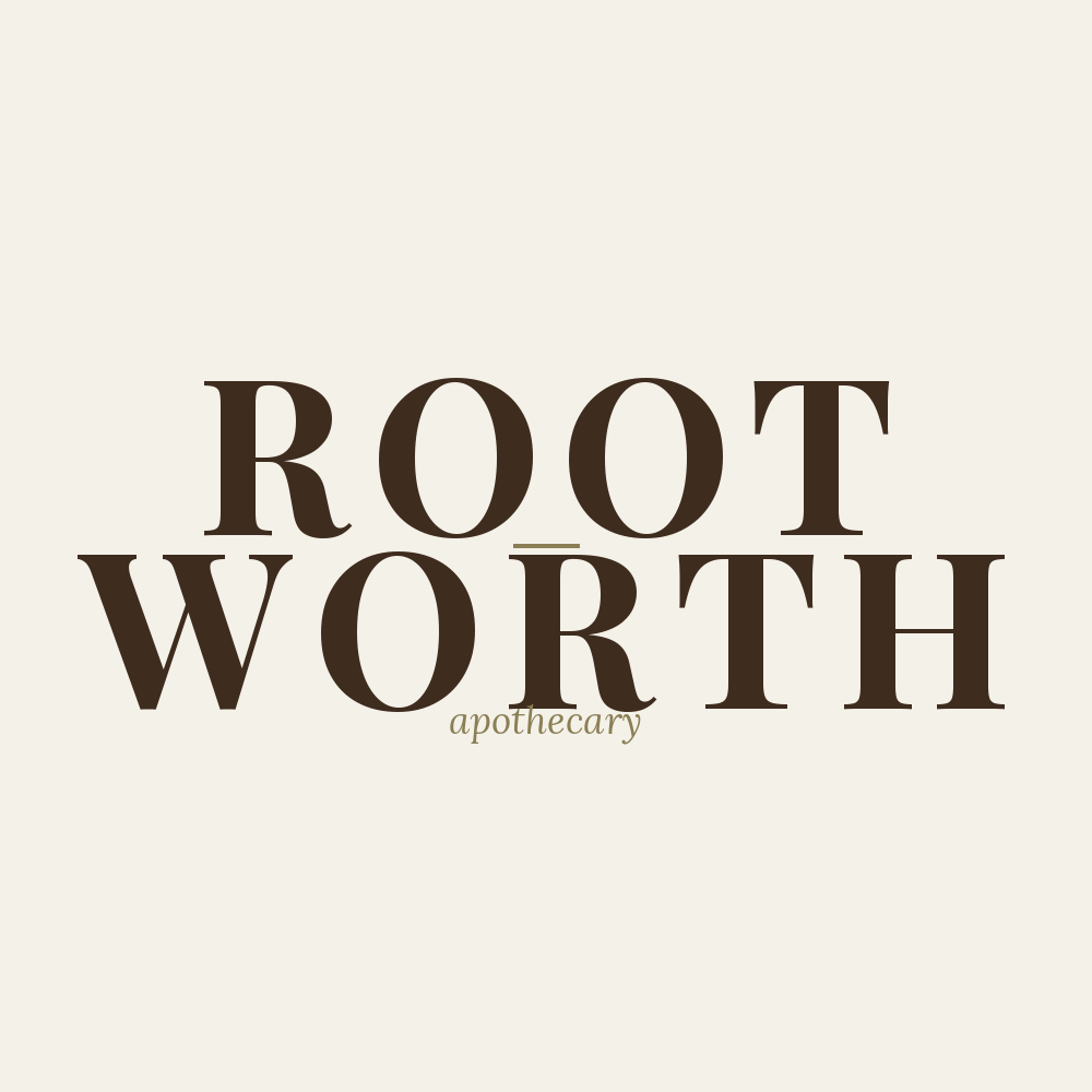 Rootworth Wordmark Cream Full