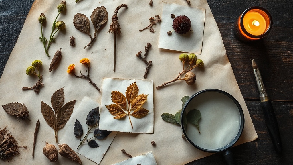 Botanical specimens representing the classical approach to autoimmune terrain